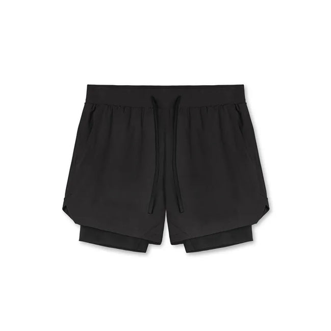 Men's Dual-Layer Performance Shorts