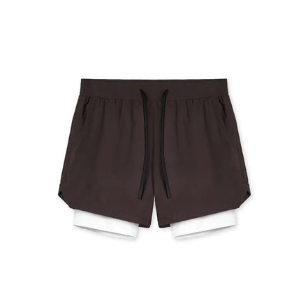Men's Dual-Layer Performance Shorts