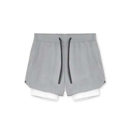 Men's Dual-Layer Performance Shorts